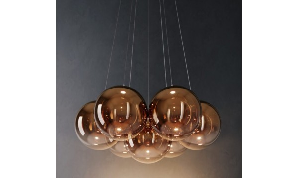 Bubble pendant lamp
