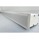 Recessed linear luminaire IP65