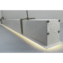 Recessed linear luminaire IP65